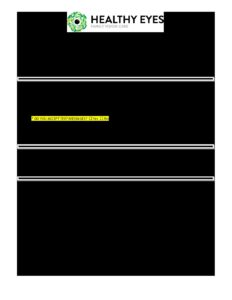 Est Pt Update Form 2022 - Healthy Eyes